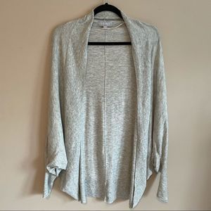 Nordstrom’s Grey Open Poncho